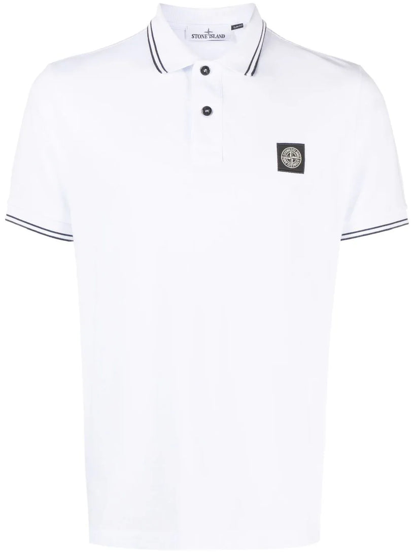 STONE ISLAND Logo polo shirt