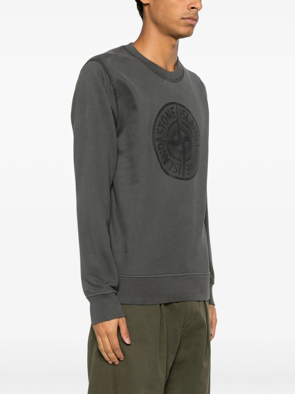 STONE ISLAND Logo Sweatshirt