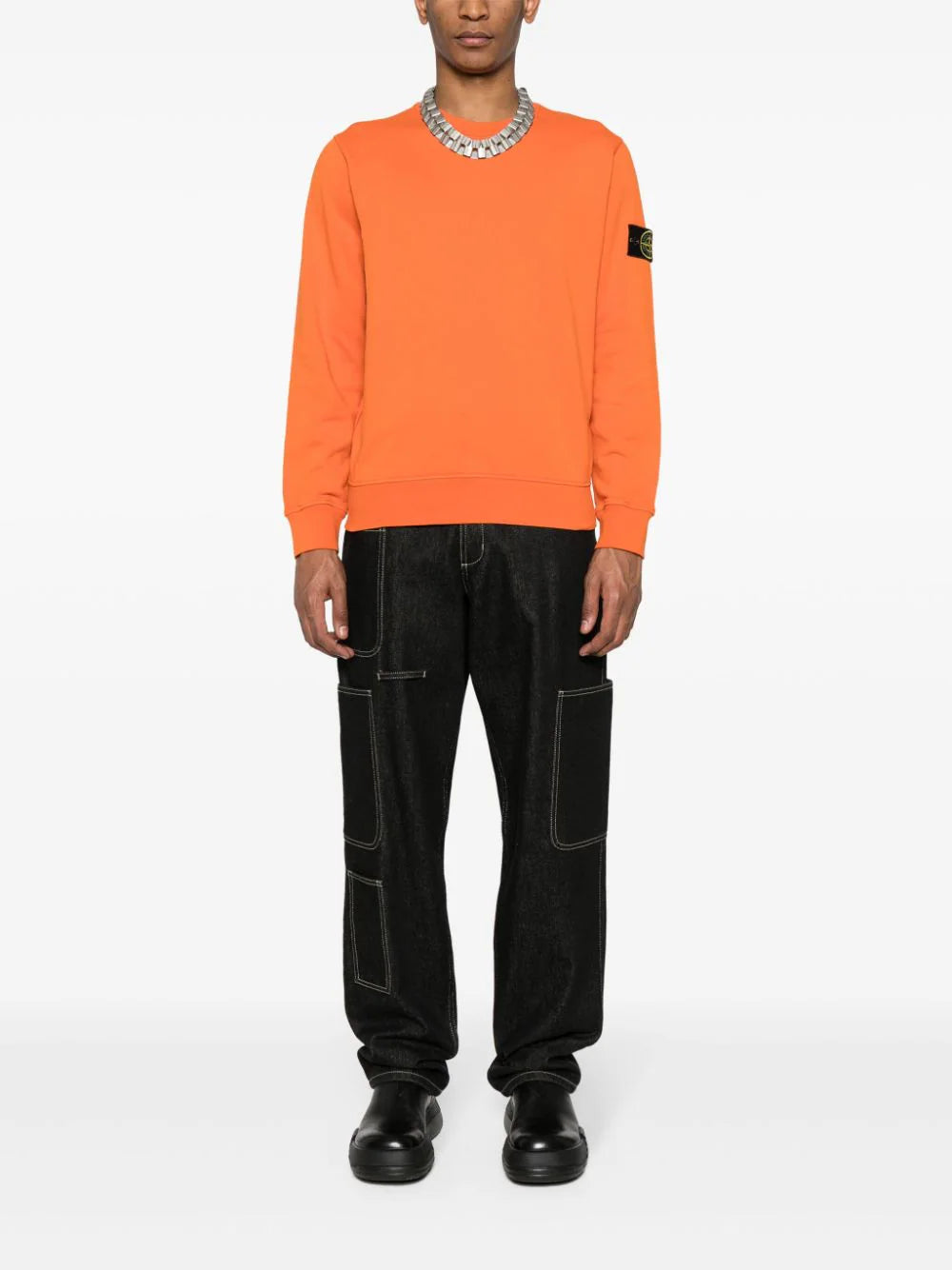STONE ISLAND Logo Sweatshirt