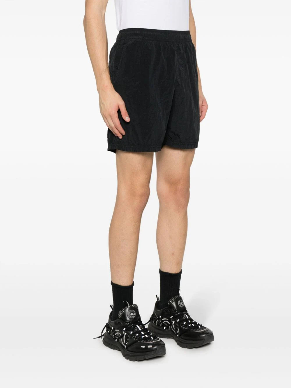 STONE ISLAND Logo Swim Shorts