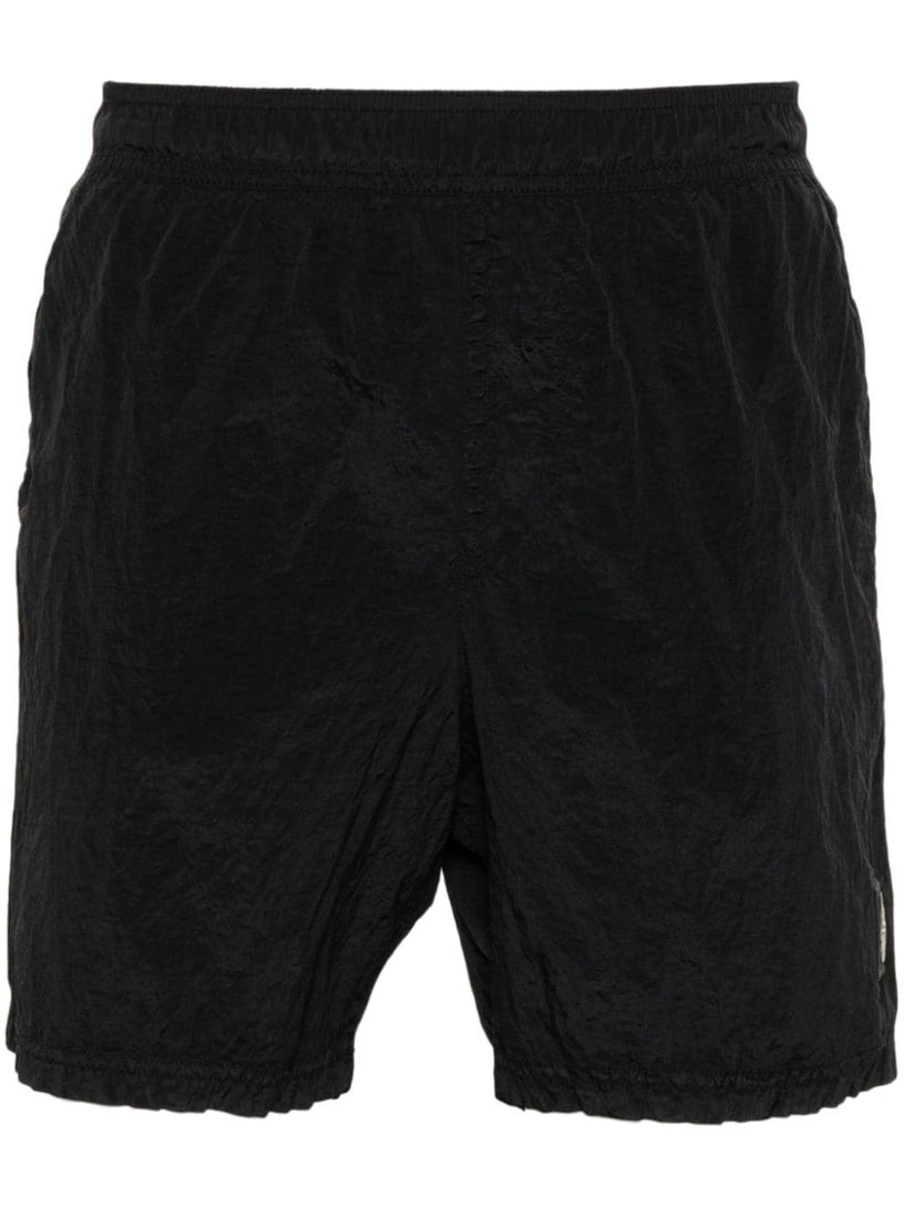 STONE ISLAND Logo swim shorts