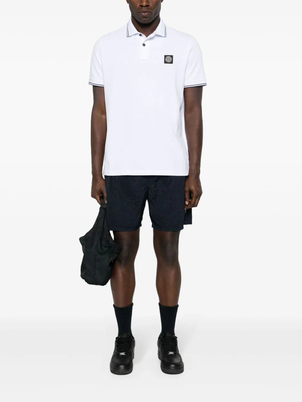 STONE ISLAND Logo Swim Shorts
