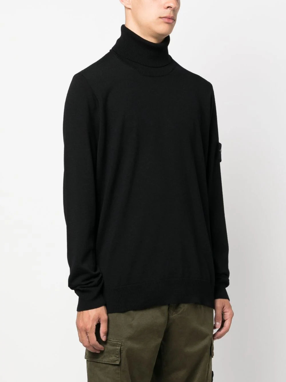 STONE ISLAND Polo Neck Knit