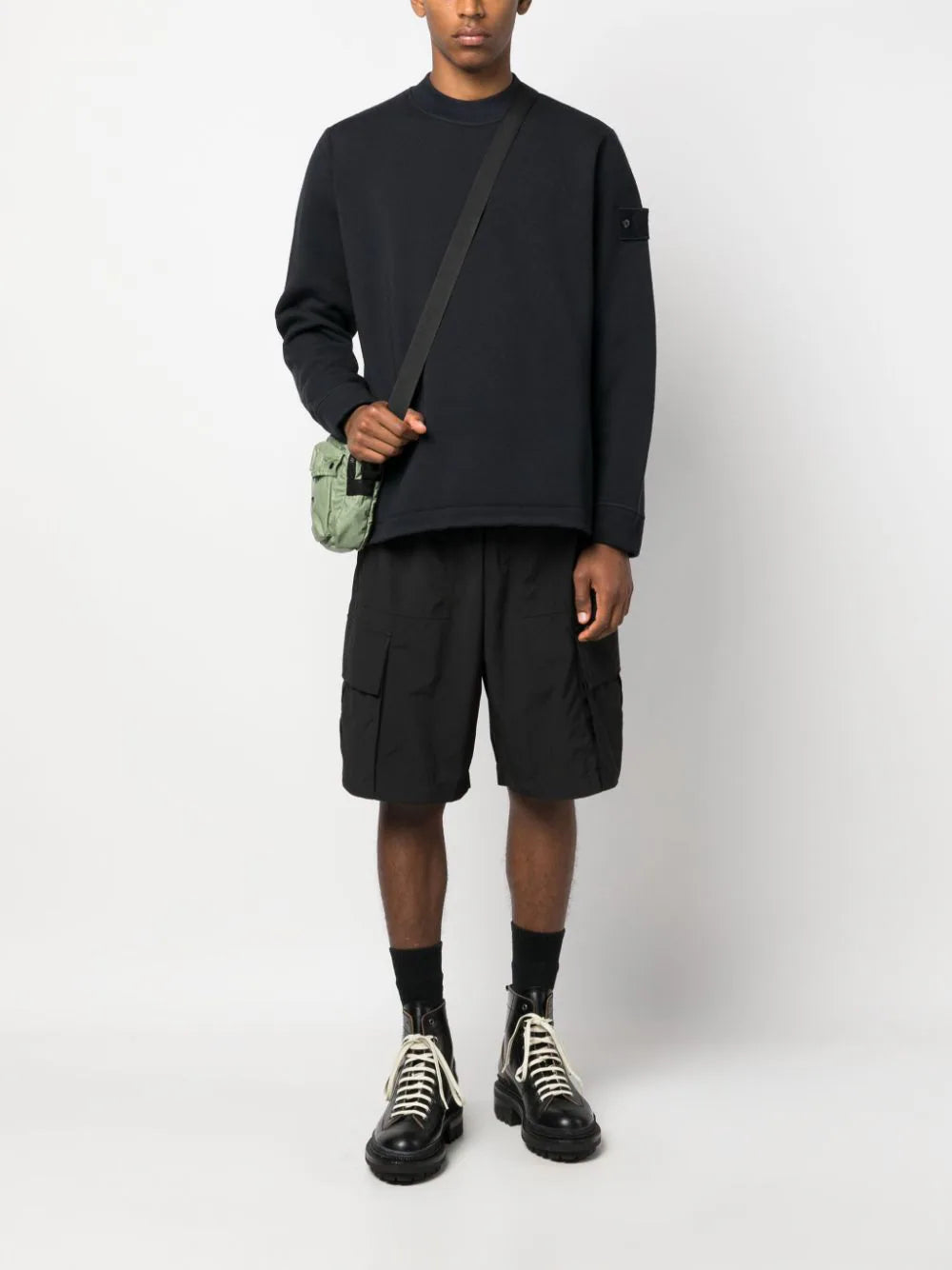STONE ISLAND Sweatshirt With Compass Motif