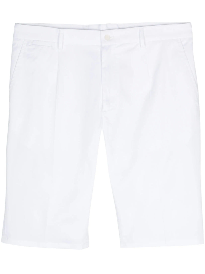Dolce & Gabbana Stretch cotton bermuda shorts with dg patch