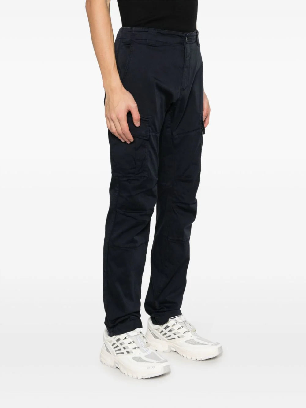 CP COMPANY Stretch Sateen Ergonomic Lens Cargo Pants