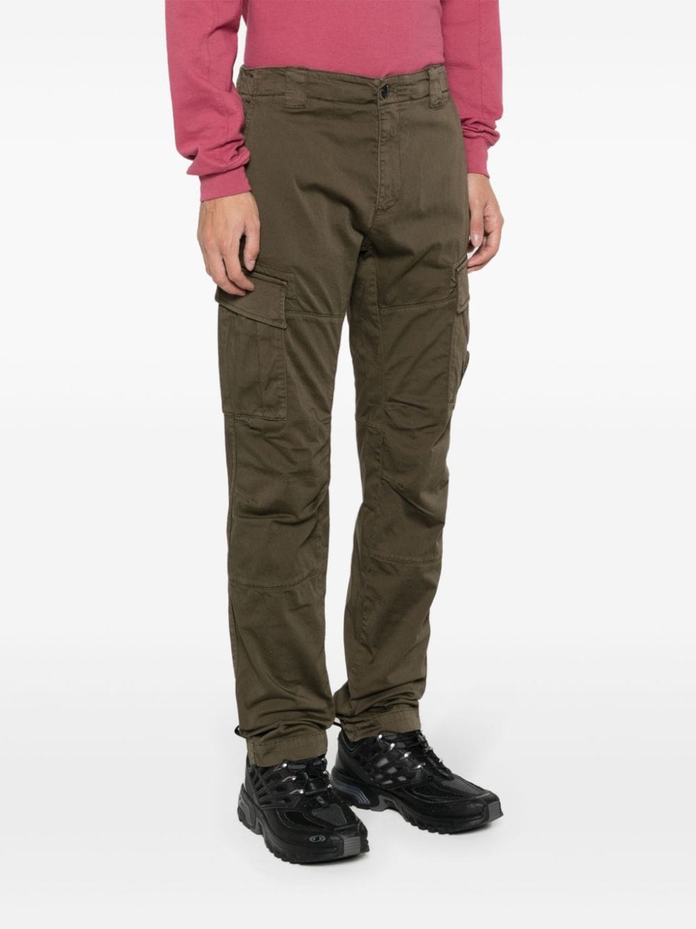 CP COMPANY Stretch Sateen Ergonomic Lens Cargo Pants