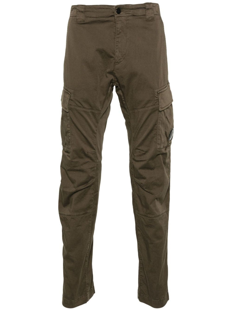 CP COMPANY Stretch sateen ergonomic lens cargo pants