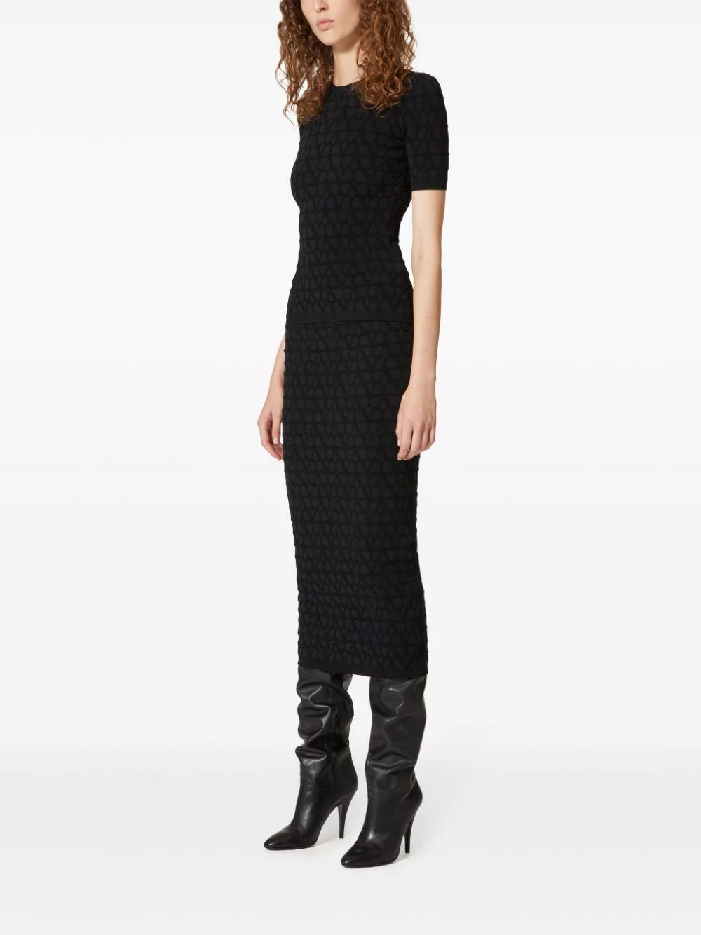 Valentino Garavani Stretched Viscose Toile Iconographe Sweater