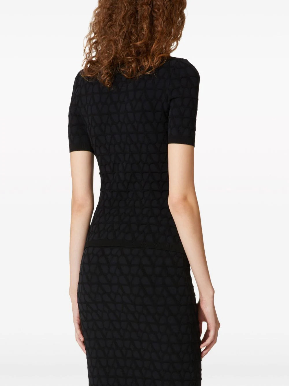 Valentino Garavani Stretched Viscose Toile Iconographe Sweater