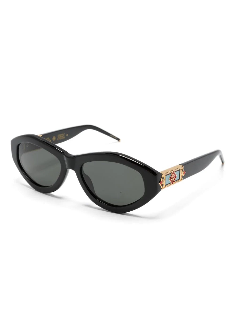 CASABLANCA Sunglasses With Gold-plated Monogram Plate