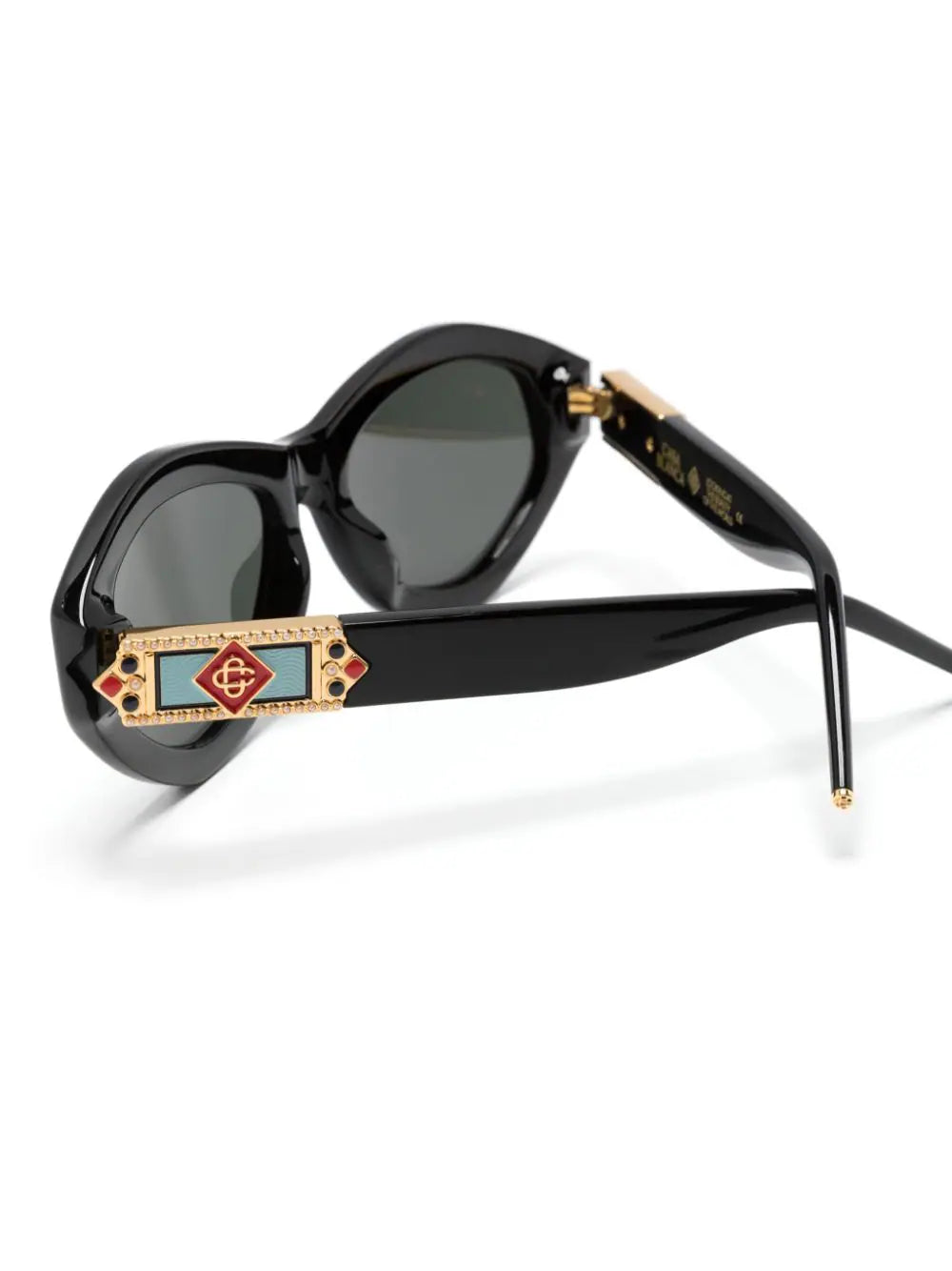 CASABLANCA Sunglasses With Gold-plated Monogram Plate