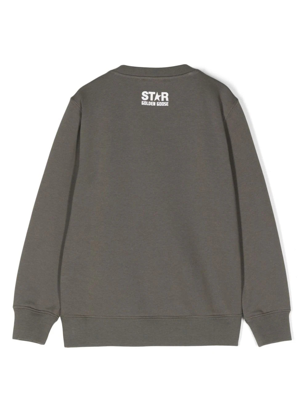 Golden Goose Kids Sweatshirt With Maxi Star On The Front