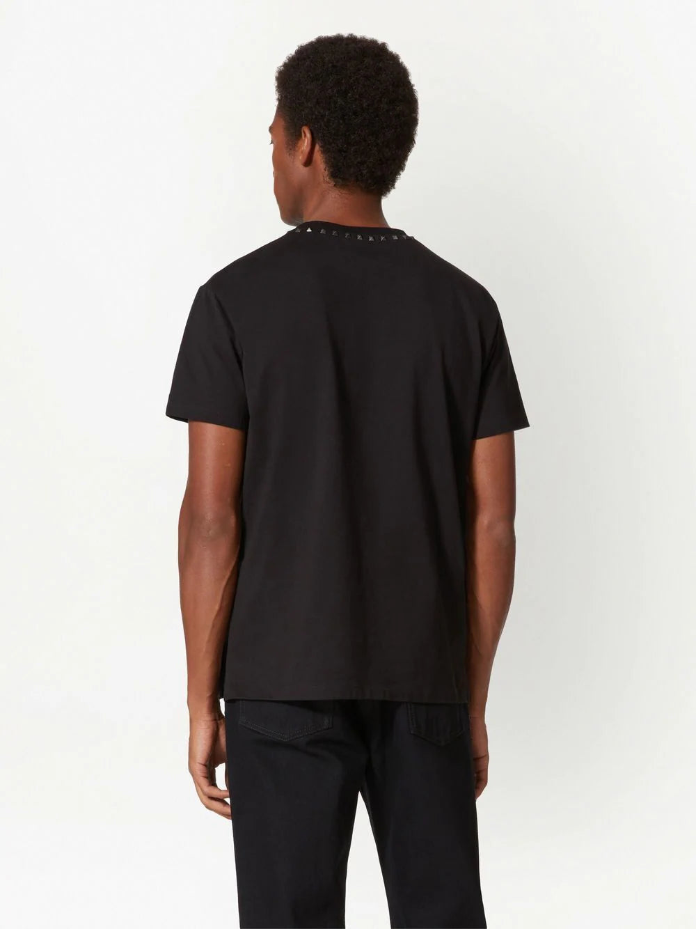 Valentino Garavani T-shirt With Black Untitled Studs