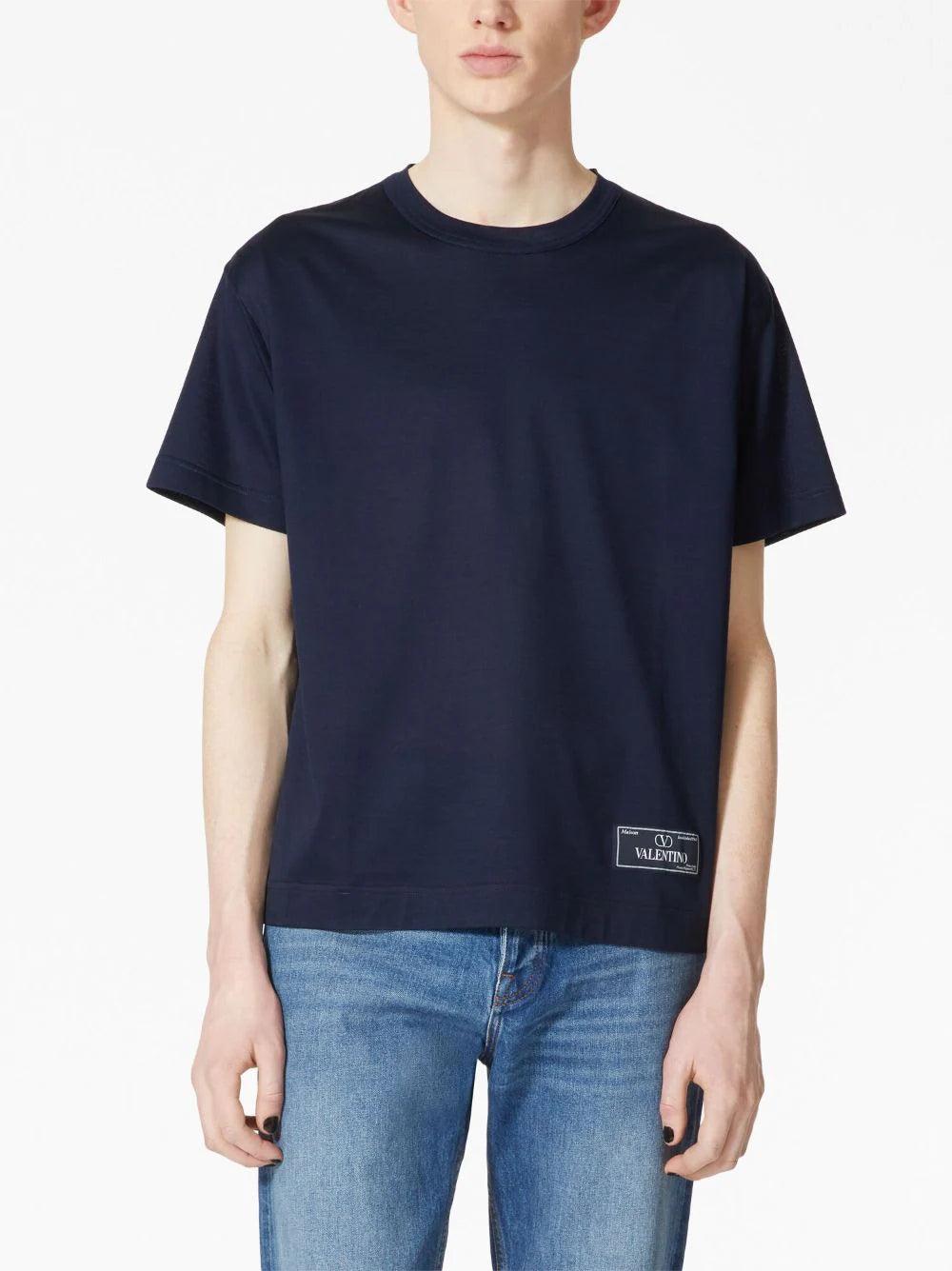 Valentino Garavani T-shirt With Maison Valentino Tailoring Label