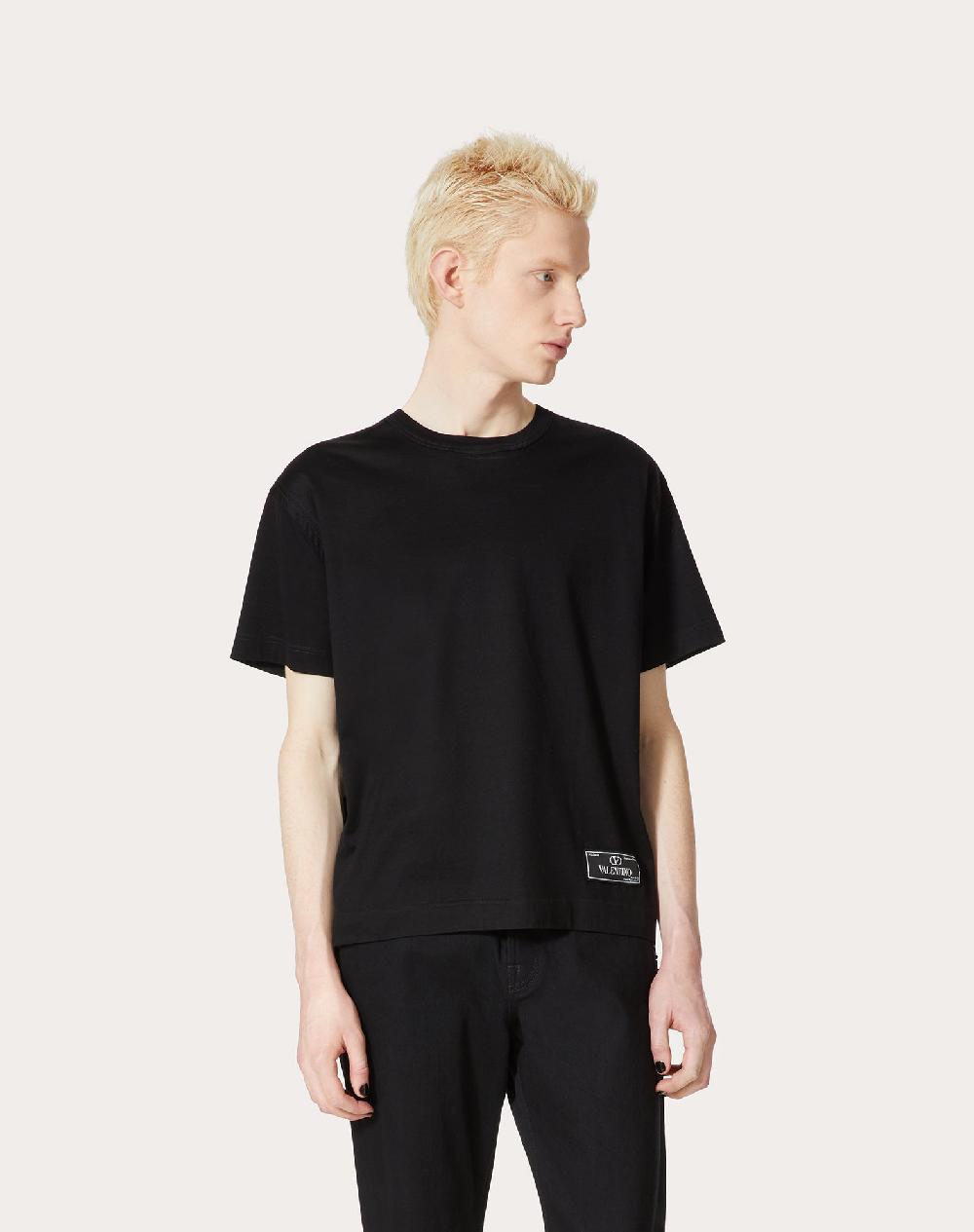 Valentino Garavani T-shirt With Maison Valentino Tailoring Label