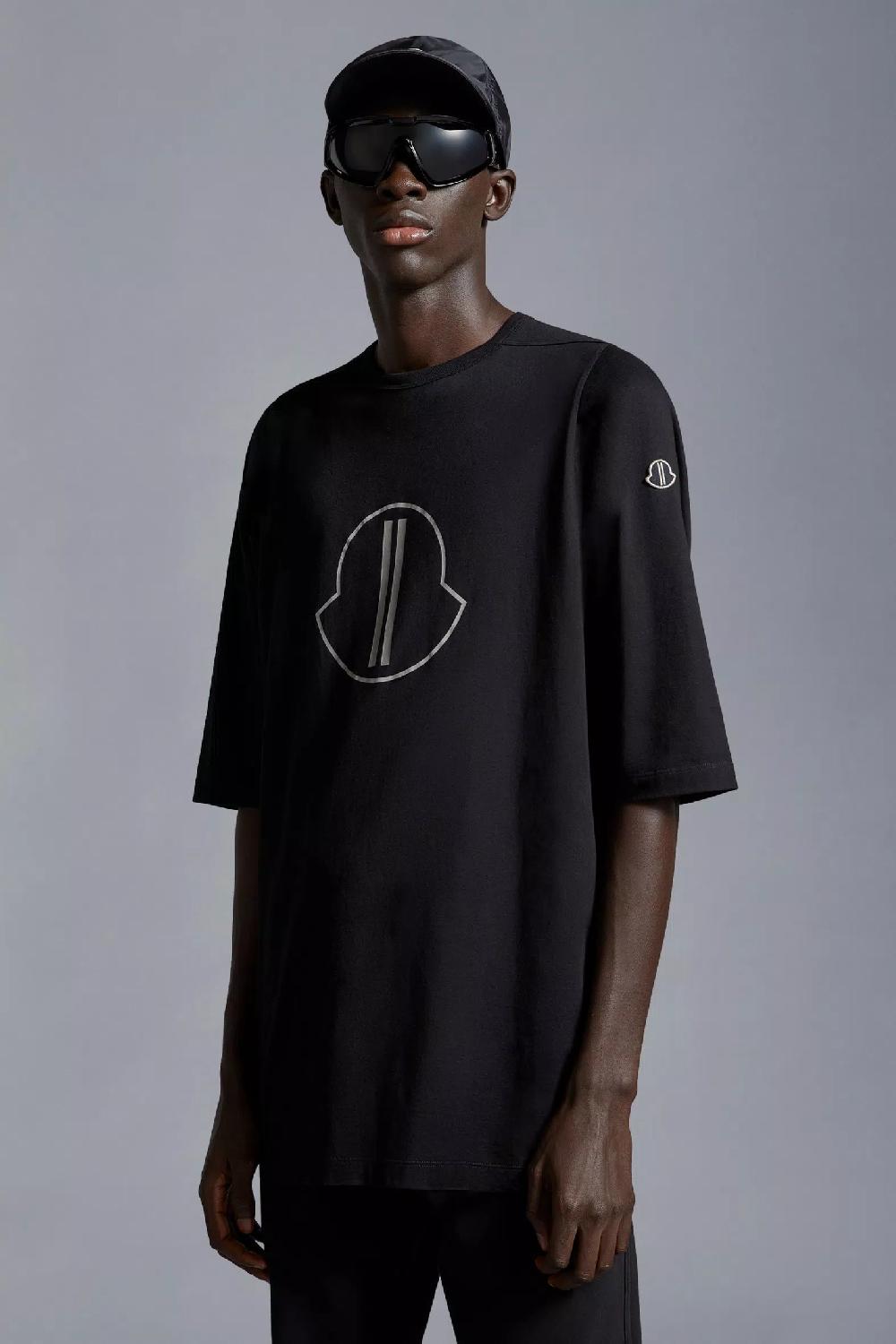 Moncler + Rick Owens T-shirt With Moncler + Rick Owens Logo