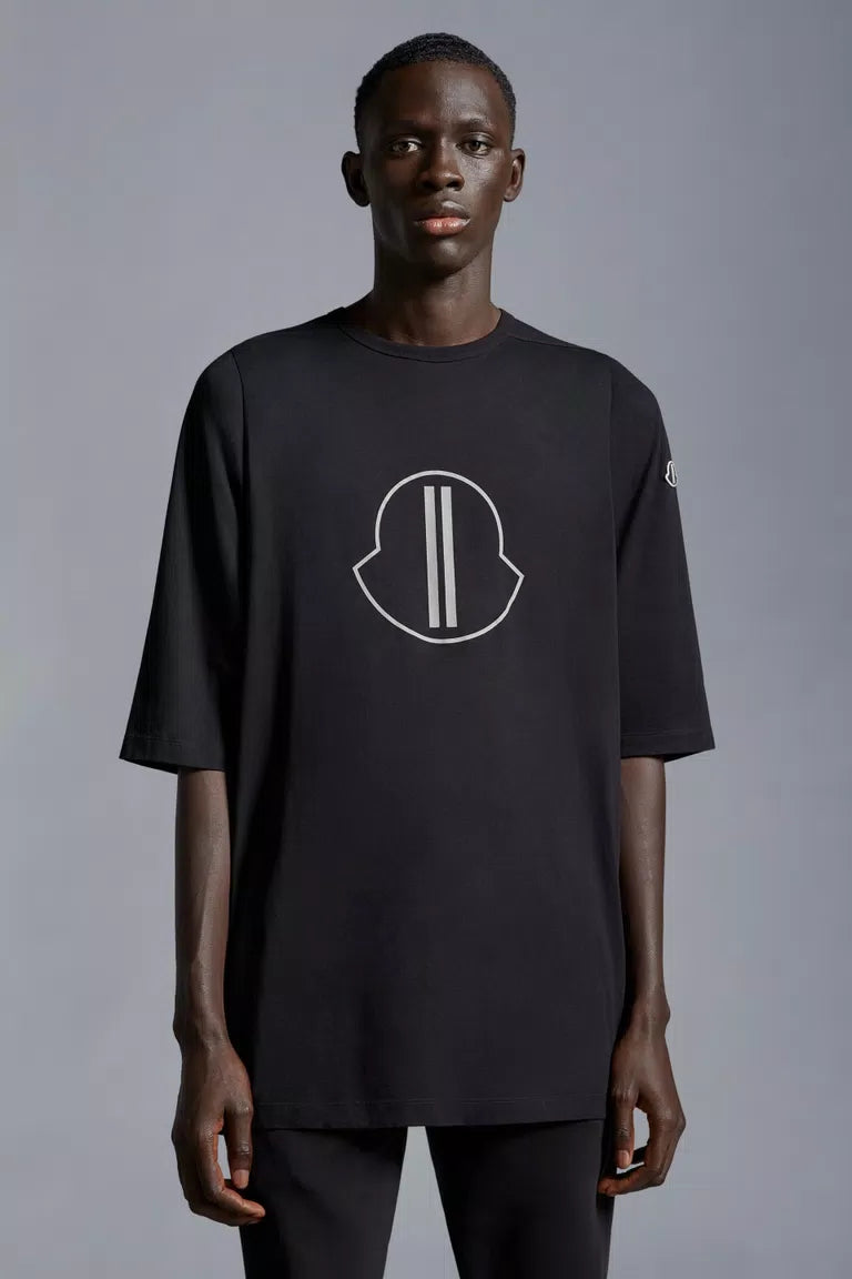 Moncler + Rick Owens T-shirt With Moncler + Rick Owens Logo