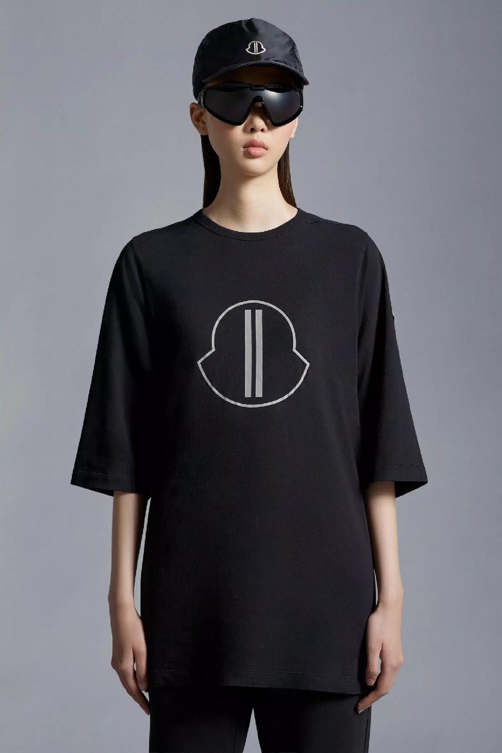 Moncler + Rick Owens T-shirt With Moncler + Rick Owens Logo
