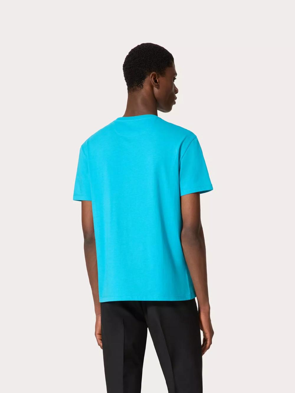 Valentino Garavani T-shirt With Vlogo Signature Patch