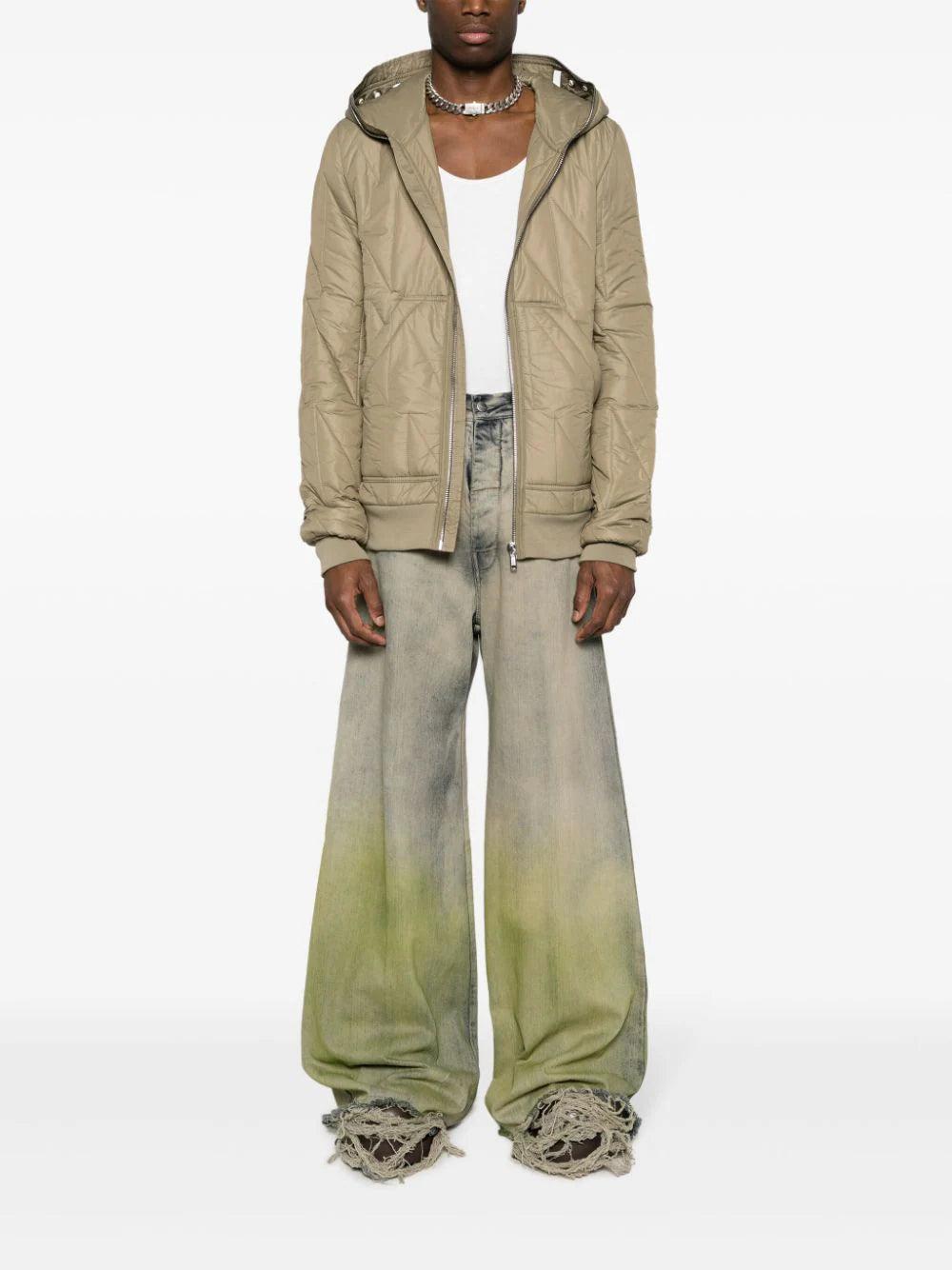 RICK OWENS Tailored Belas In 13oz Acid Degrade Denim