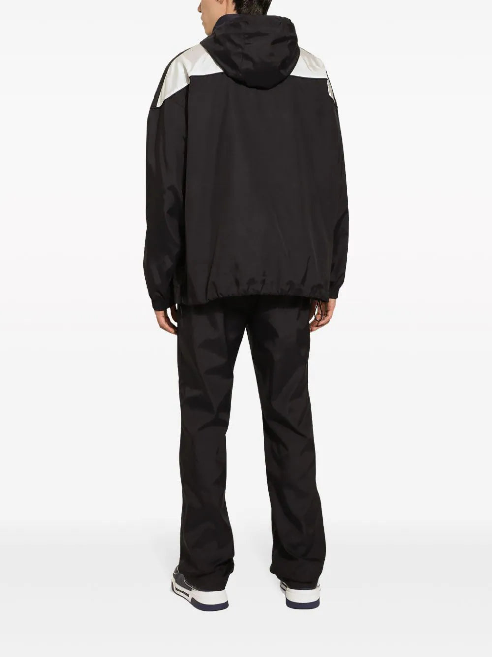 Dolce & Gabbana Technical Fabric Jacket With Logo Print