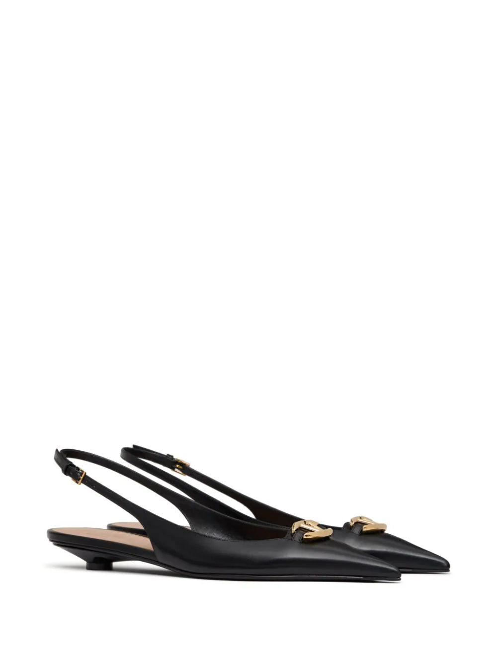 Valentino Garavani The Bold Edition Vlogo Slingback Ballerinas