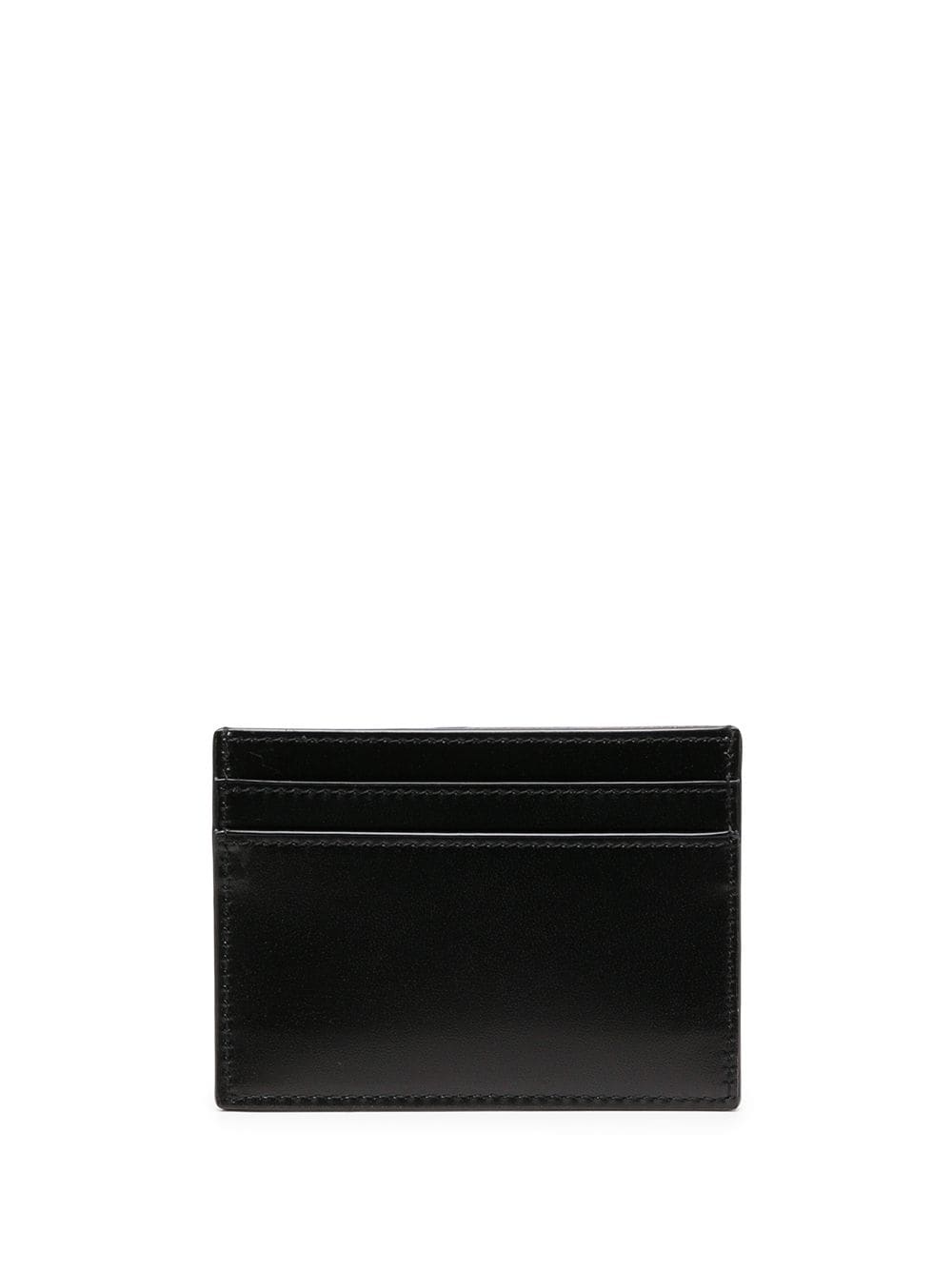 Saint Laurent Tiny Cassandre Card Holder In Matte Leather