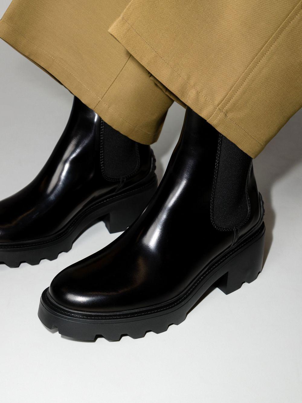 Tod's Ankle Boots In Leather