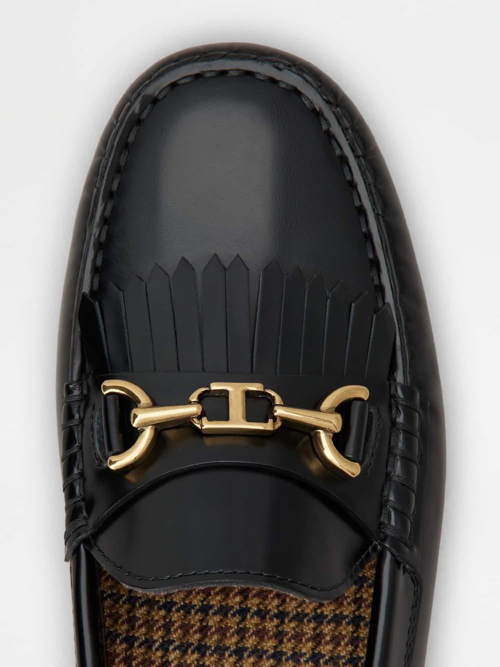 Tod's City Gommini Leather Loafers