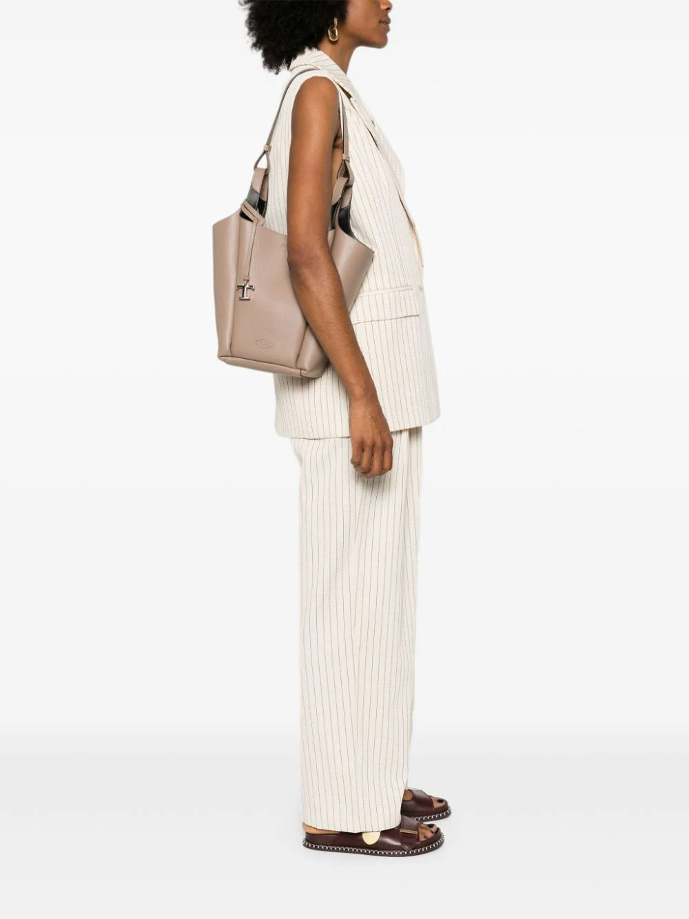 Tod's Leather Small Bucket Bag