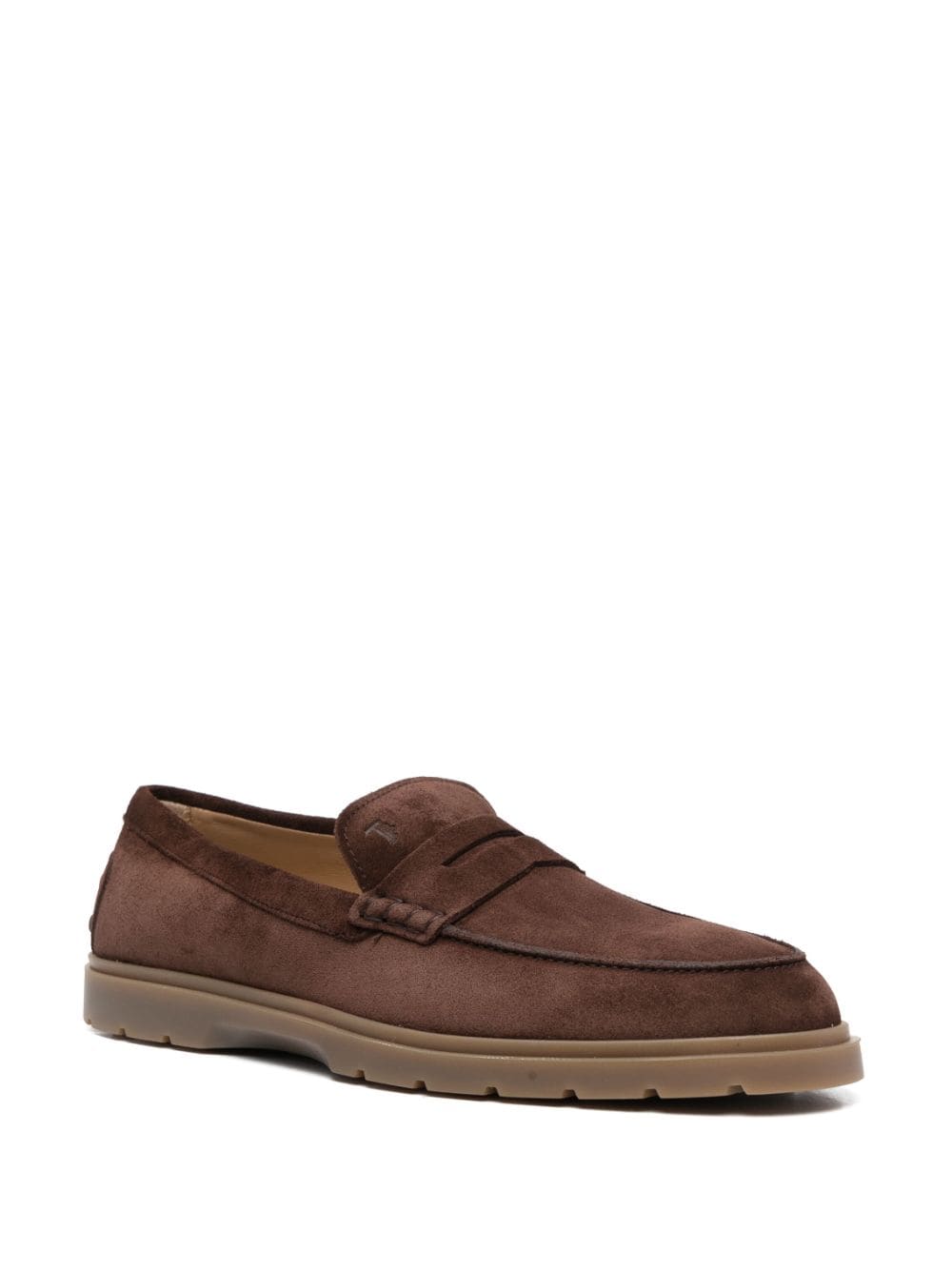 Tod's Slipper Loafers In Suede