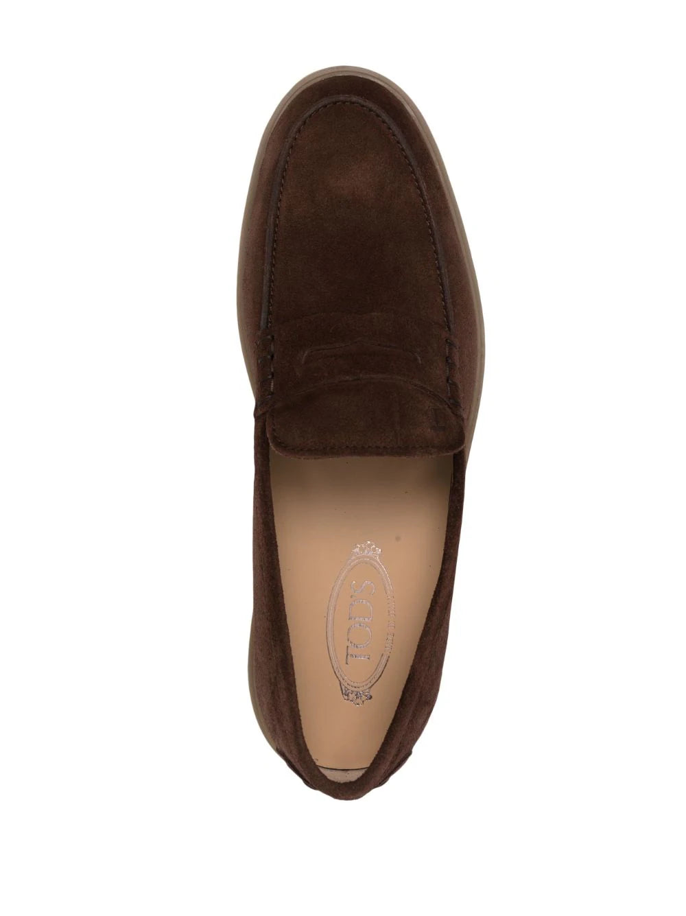 Tod's Slipper Loafers In Suede
