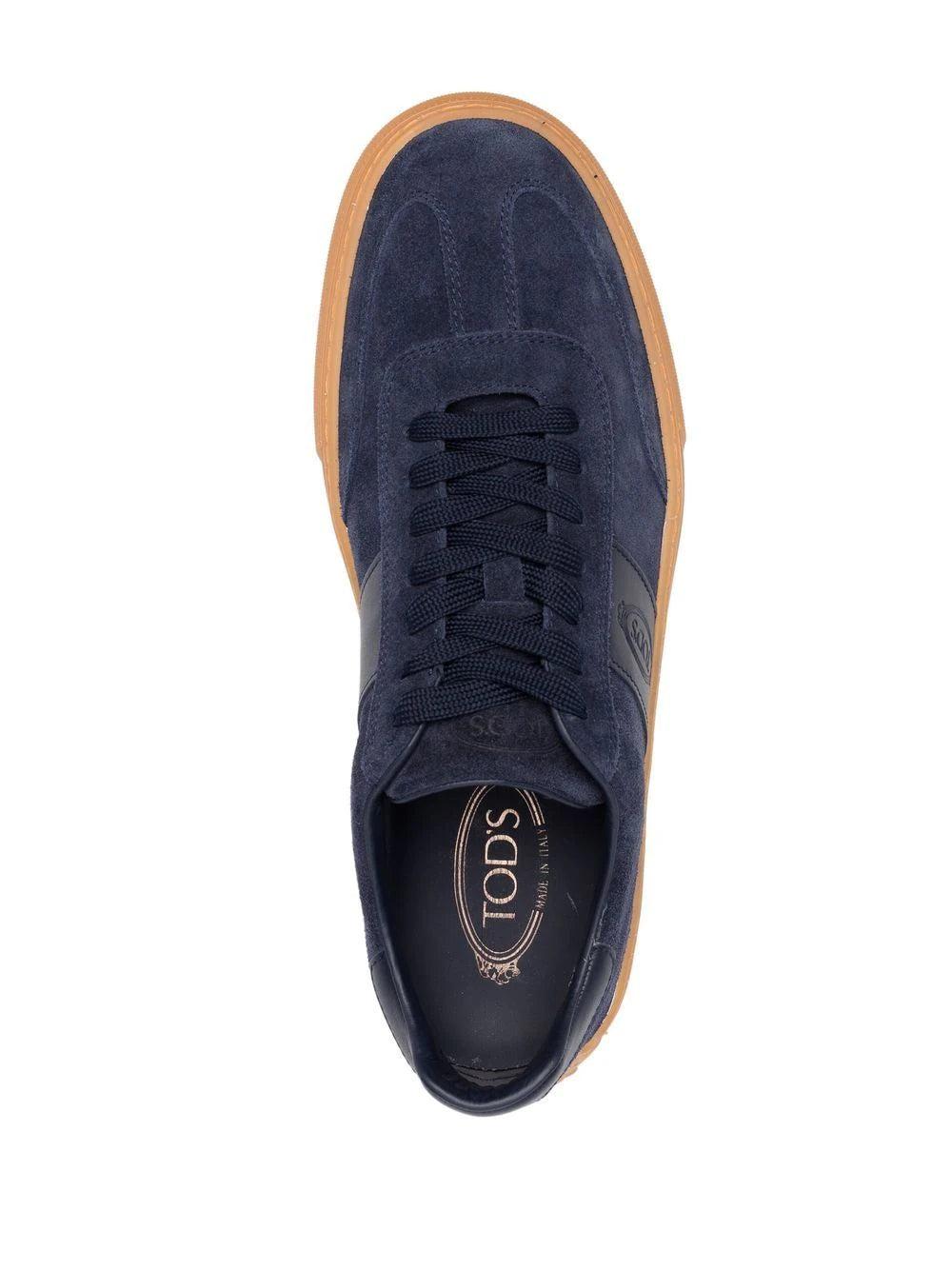 Tod's Sneakers In Suede Leather