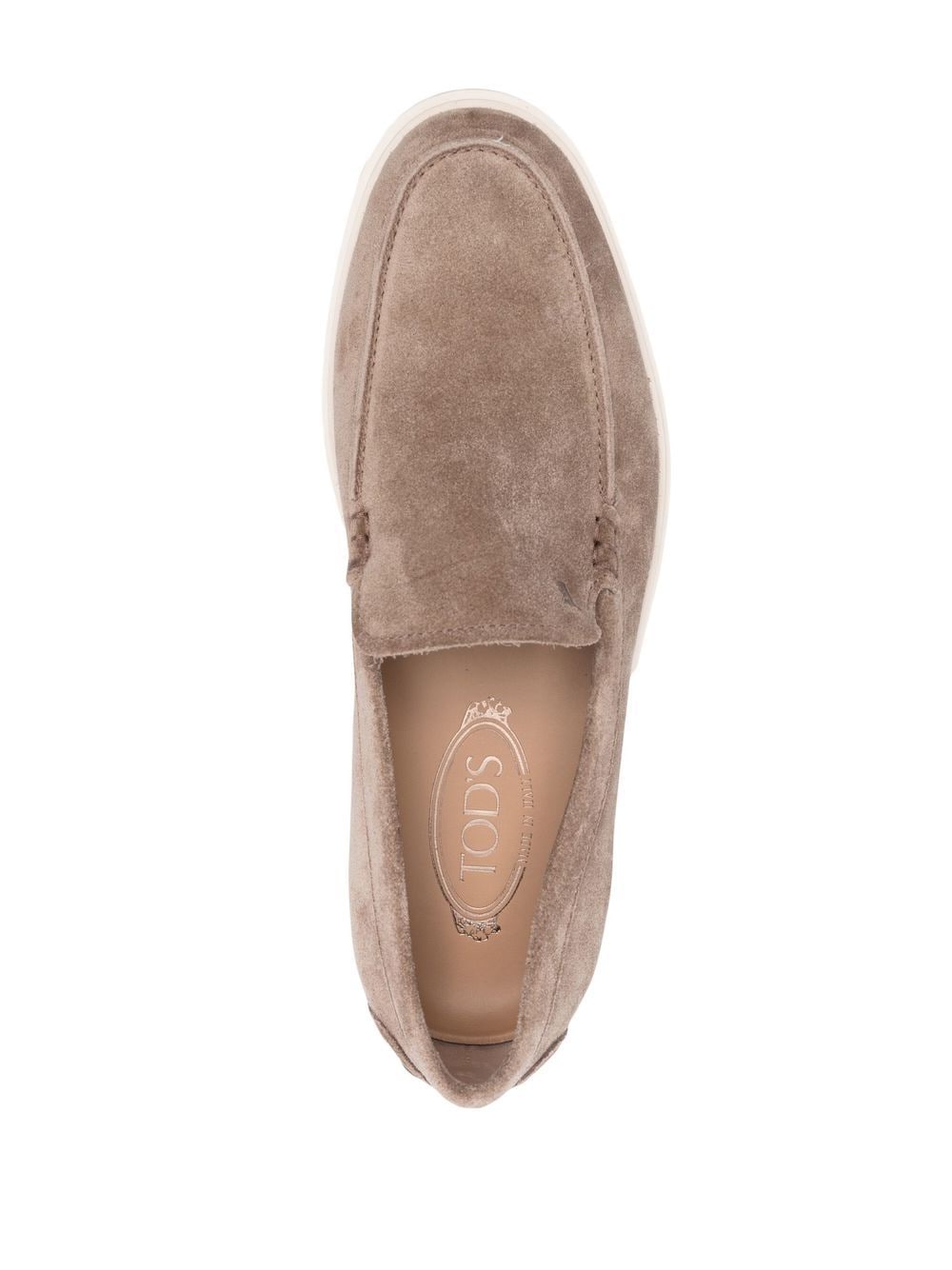 Tod's Suede Slipper Loafer
