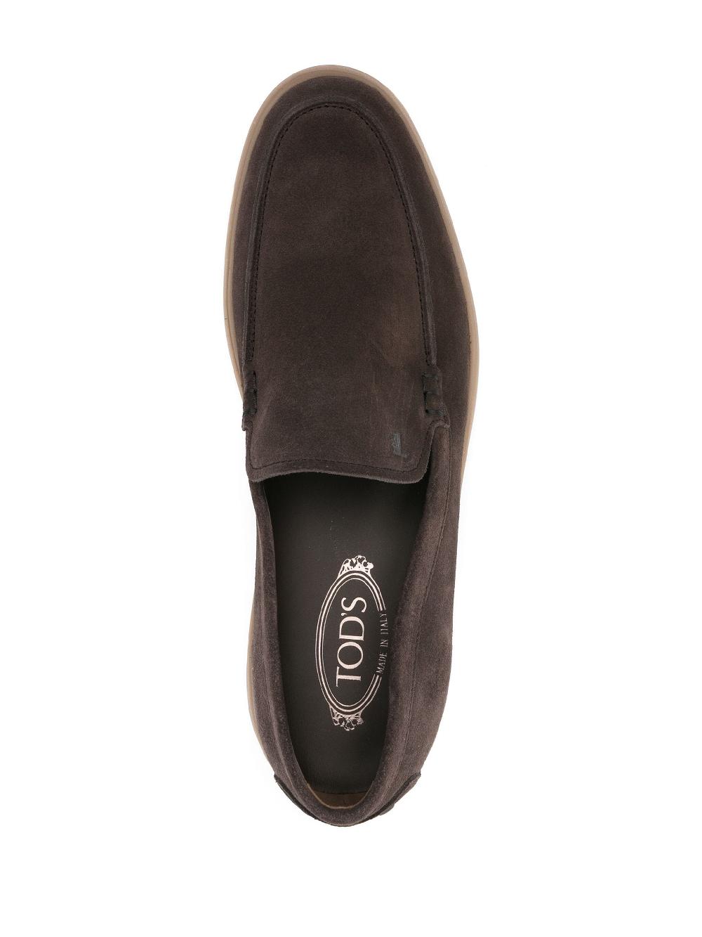 Tod's Suede Slipper Loafer