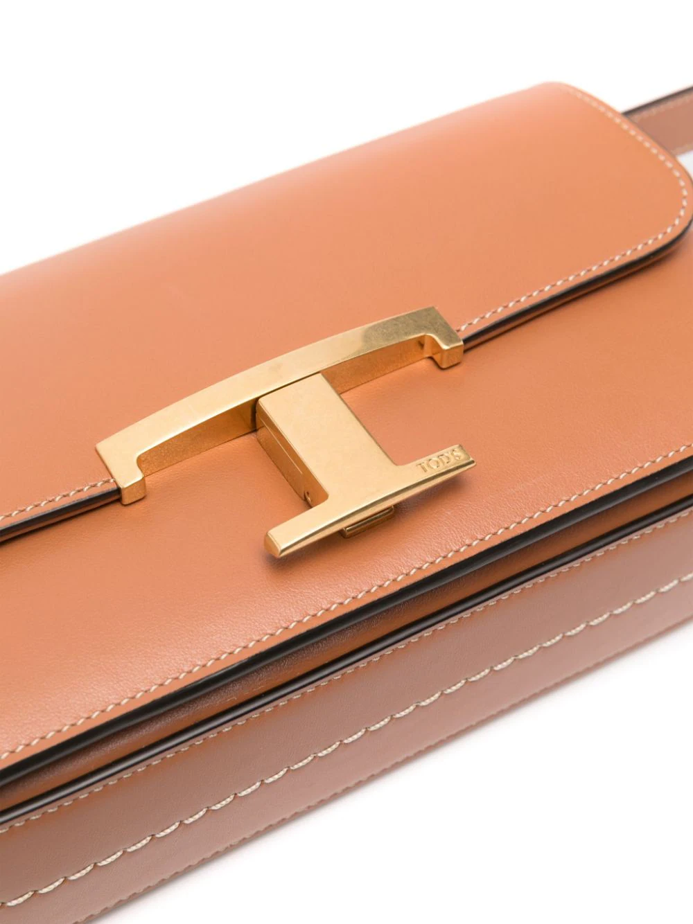 Tod's T Timeless Shoulder Bag In Micro Leather