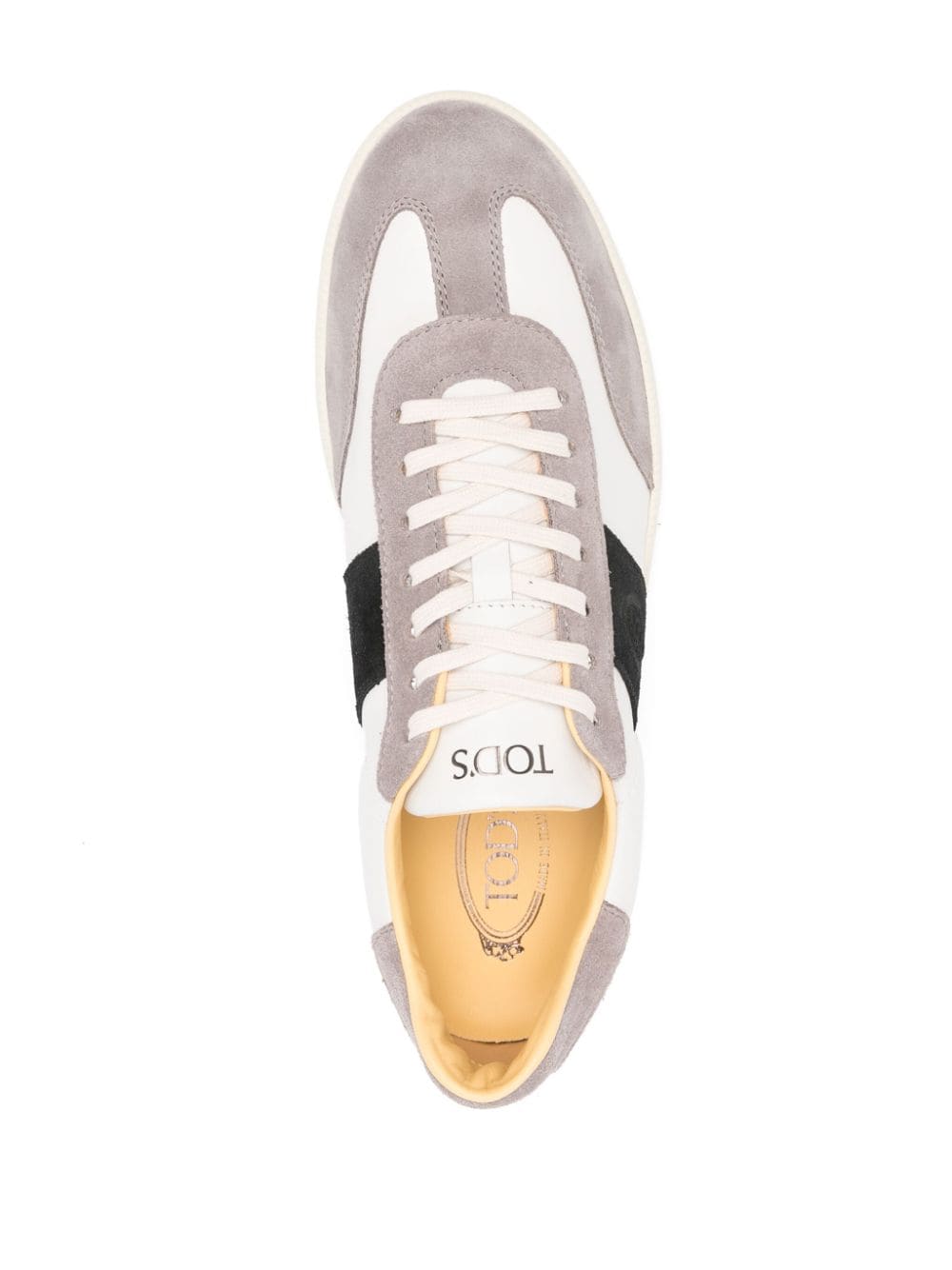 Tod's Tod's Tabs Sneakers In Smooth Leather And Suede