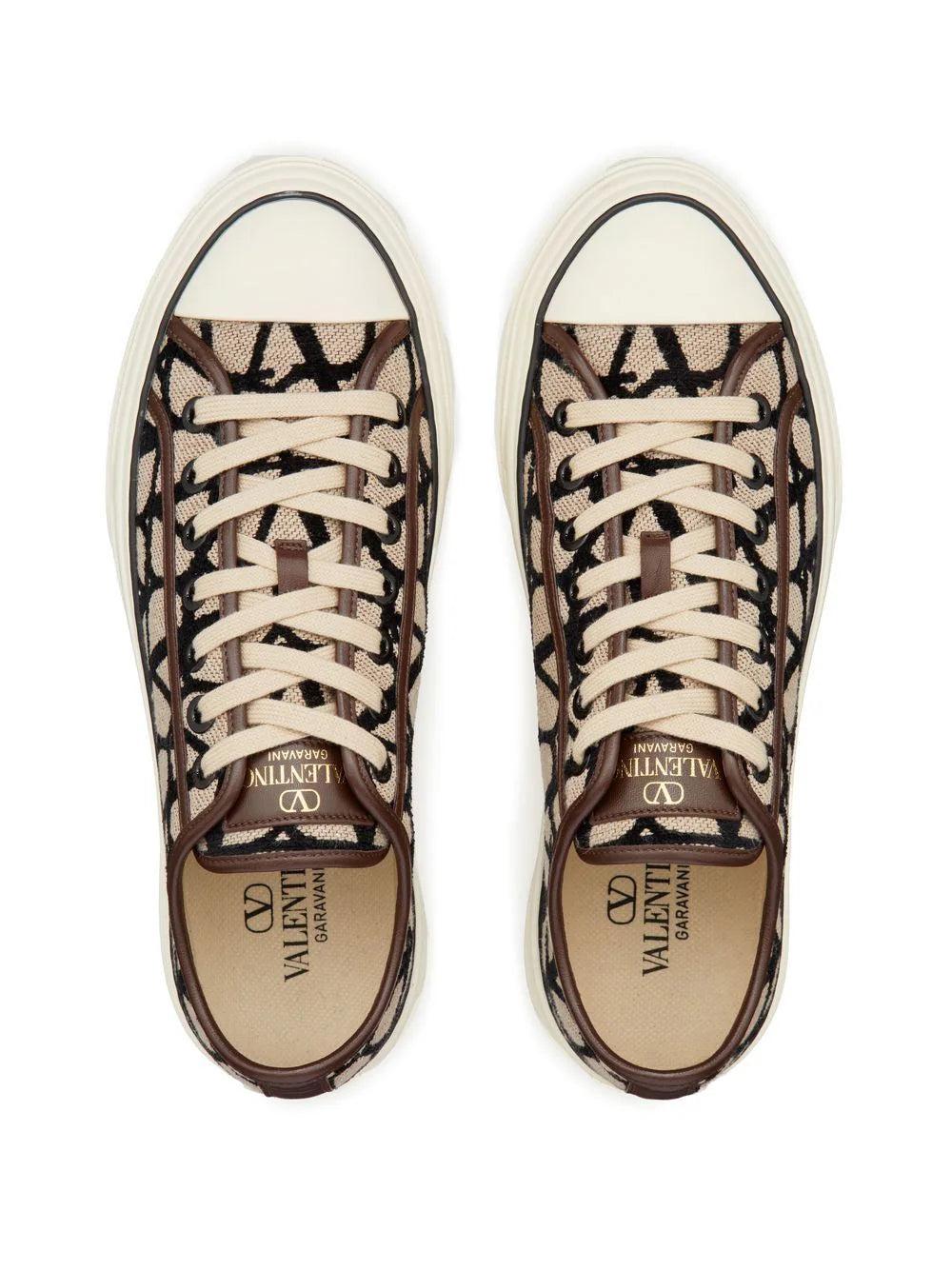 Valentino Garavani Toile Iconographe Totaloop Sneakers