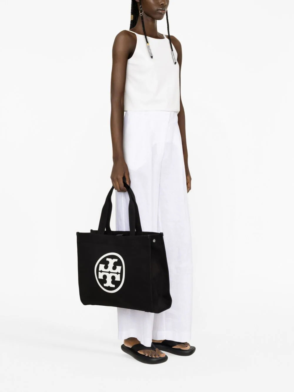 Tory Burch Ella Canvas Tote Bag