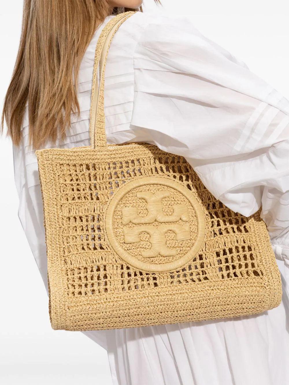 Tory Burch Ella Hand-crocheted Small Tote