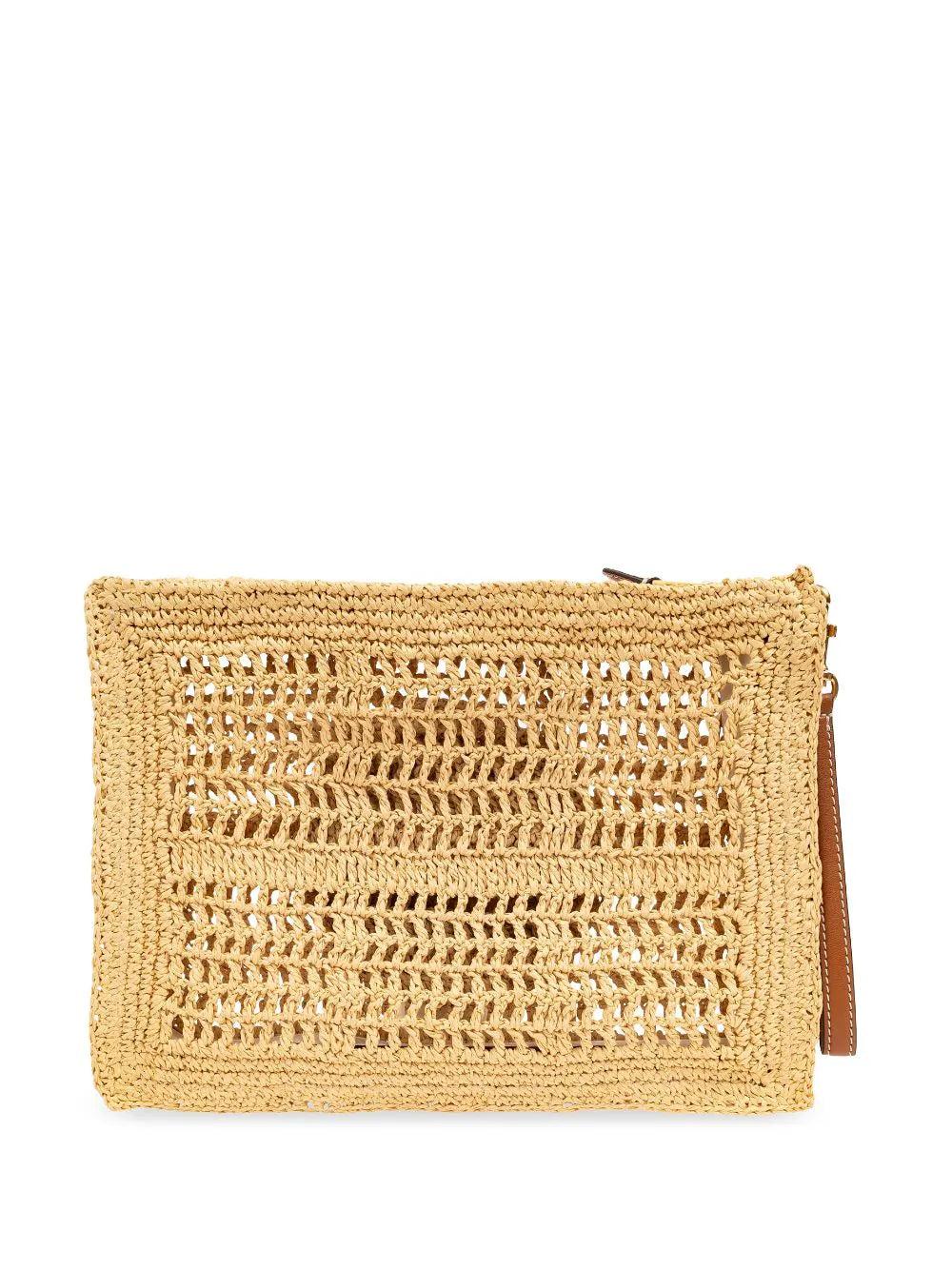 Tory Burch Ella Pouch Crocheted
