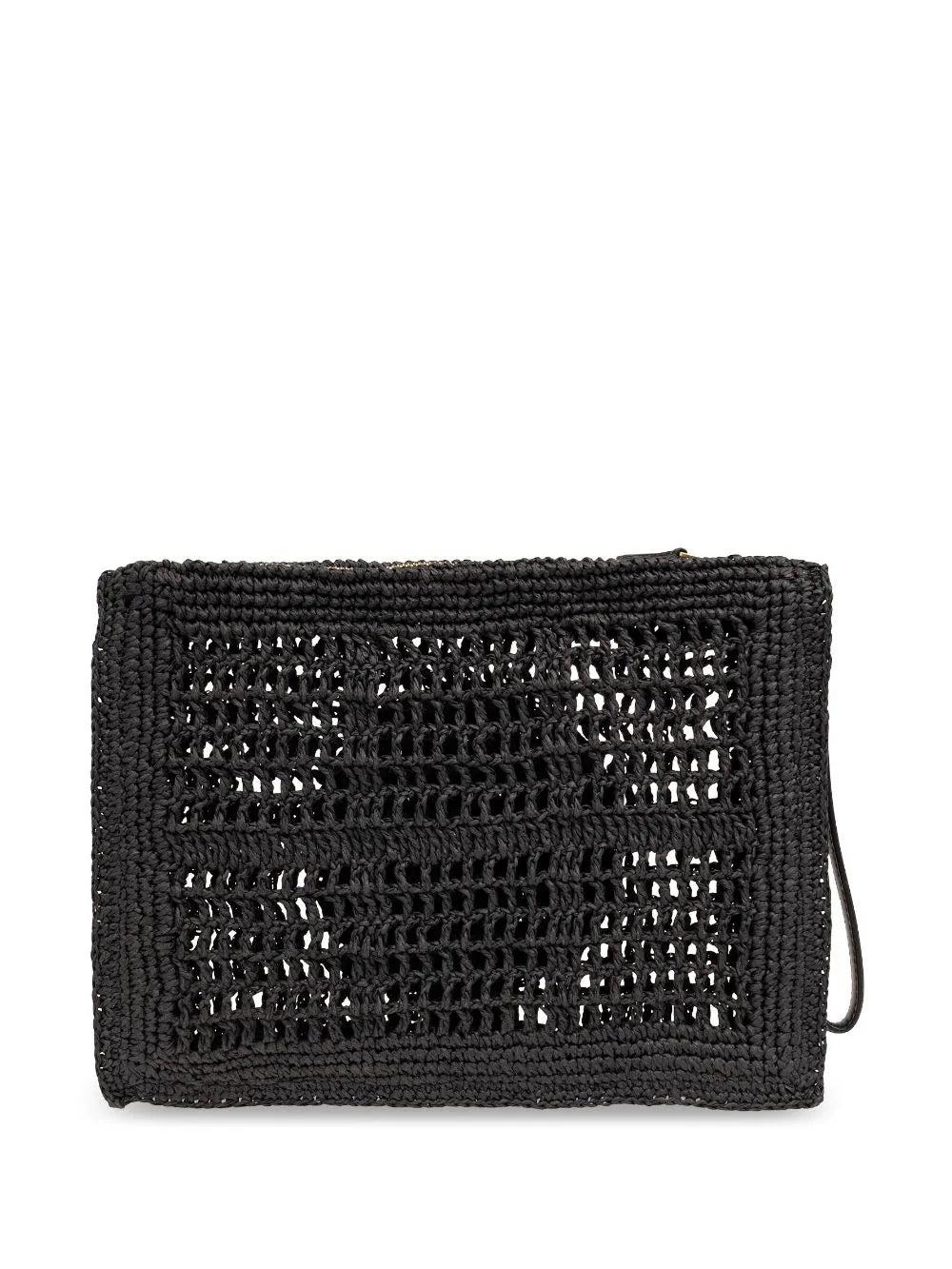 Tory Burch Ella Pouch Crocheted