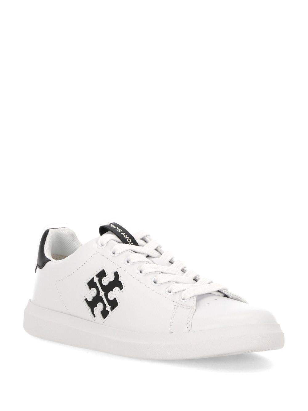 Tory Burch Howell Court Sneakers With Double T