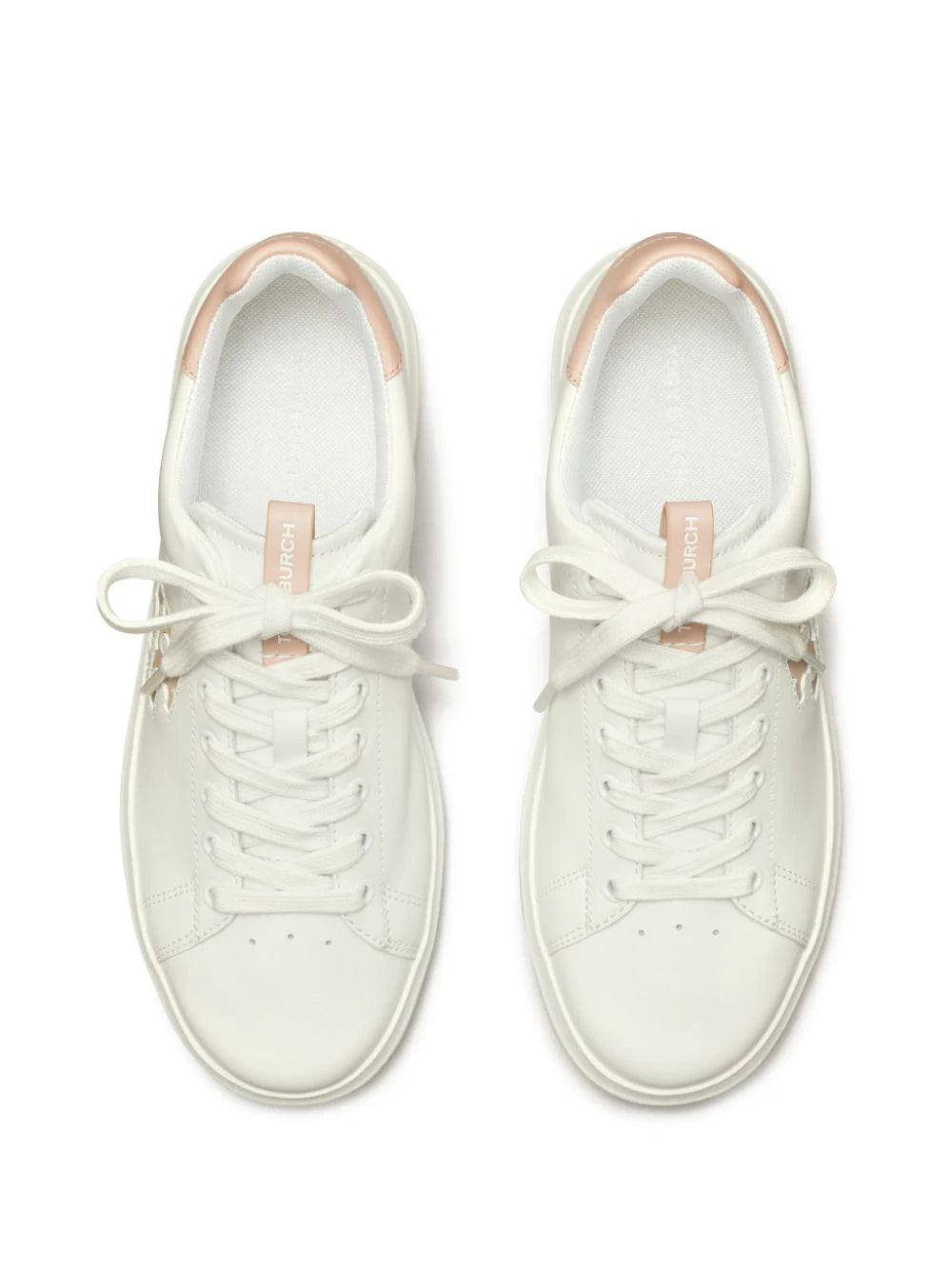 Tory Burch Howell Court Sneakers With Double T