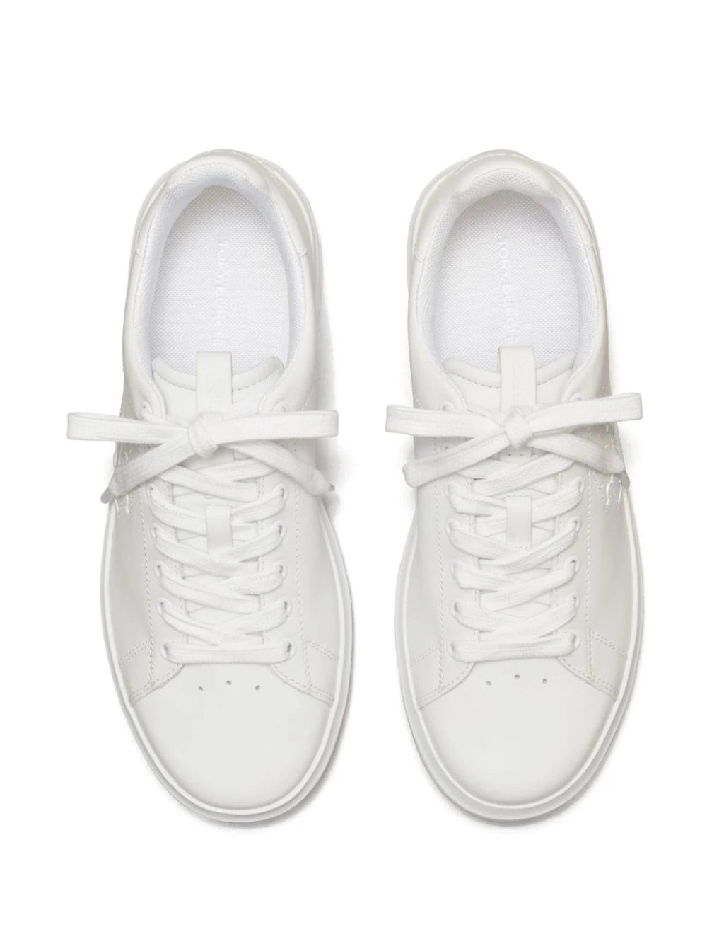 Tory Burch Howell Court Sneakers With Double T