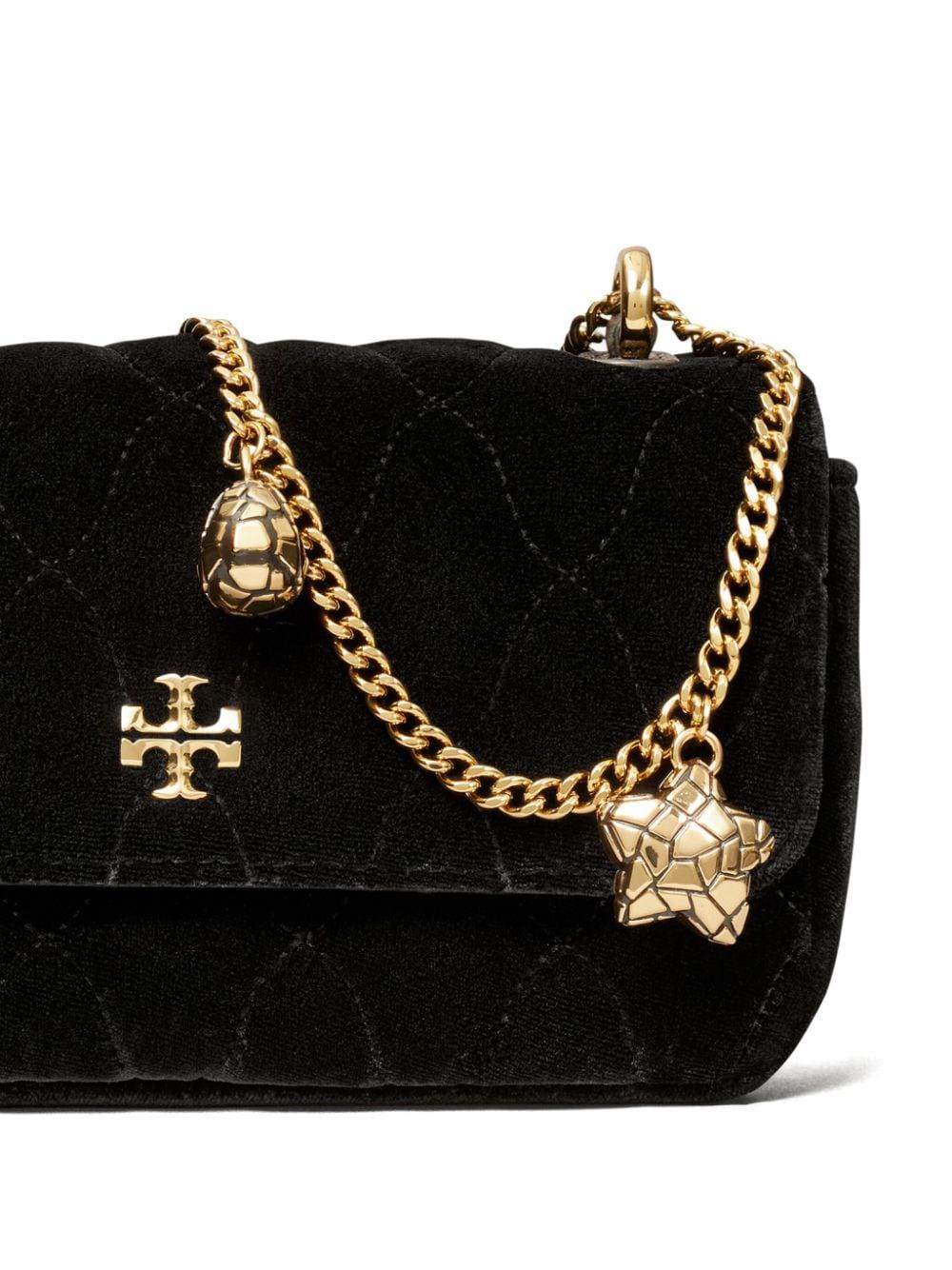 Tory Burch Kira Velvet Mini Flap Bag