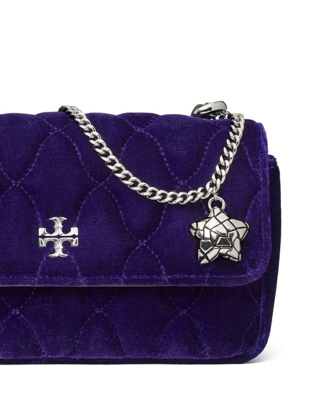 Tory Burch Kira Velvet Mini Flap Bag