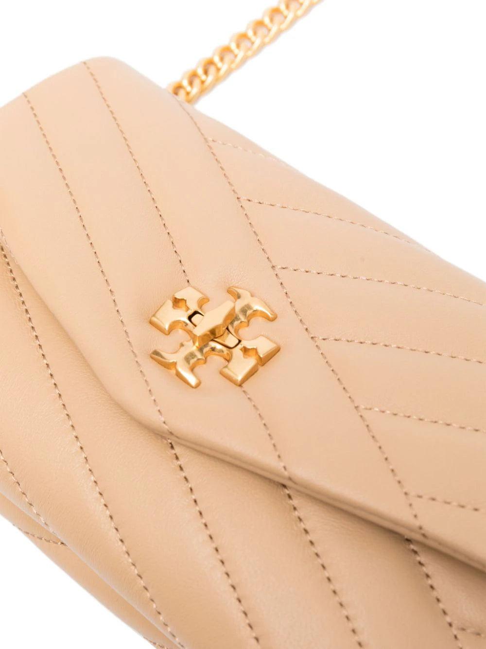Tory Burch Kira Wallet Bag In Chevron With Chain