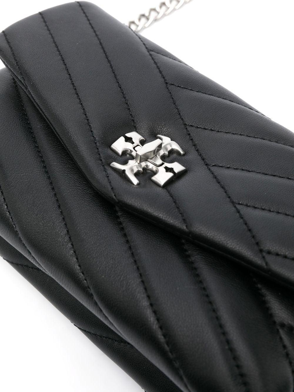 Tory Burch Kira Wallet Bag In Chevron With Chain